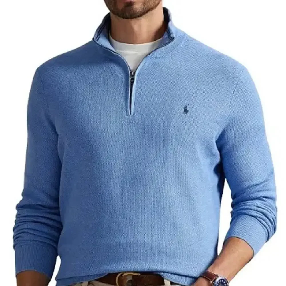 Polo Ralph Lauren Pima Cotton 1/2-Zip Sweater Size XXL
